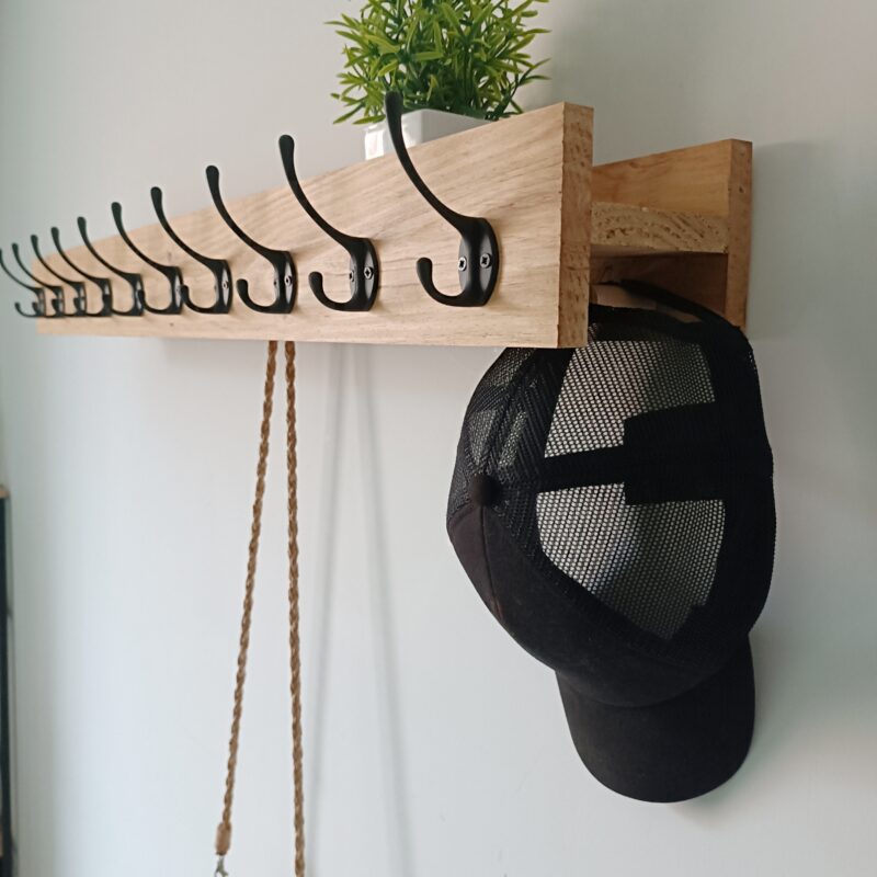 Porte Manteau Gain de place sans accessoires porte clés